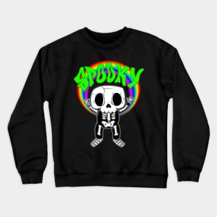 Rainbow Spooky Crewneck Sweatshirt